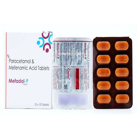 Mefadol-P Tablets Cista Medicorp