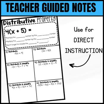 Image result for Distributive Property with Negative Numbers