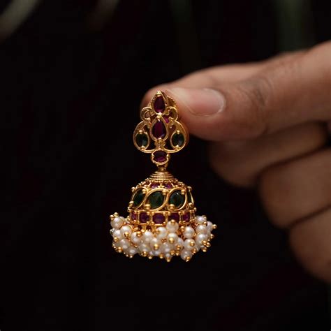 Earrings for Girls and Women | Shop Antique Jhumka Earrings Online