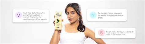 Buy Bliss Natural Herbal Long Panty Liners (Pack of 20)