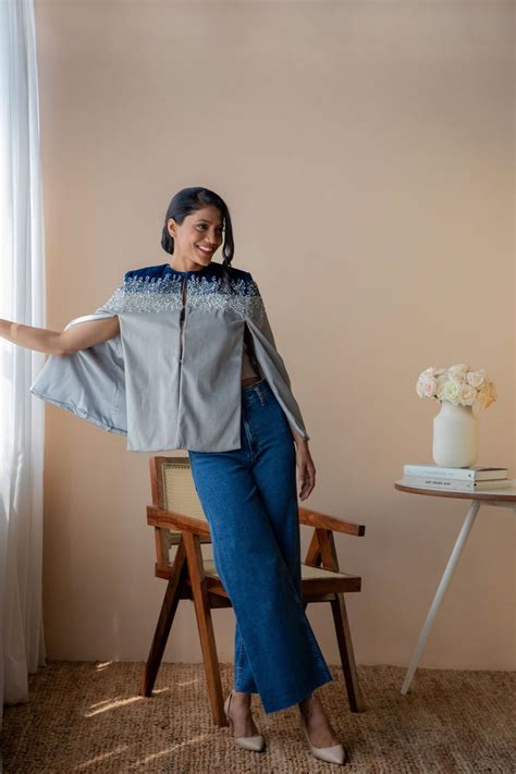 Kaya Cape - Blue – Rhe-Ana