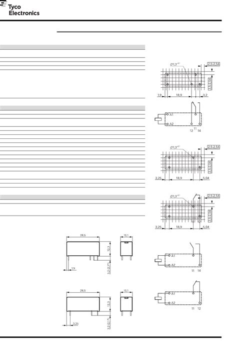 RYII Series Datasheet by TE Connectivity Potter & Brumfield Relays ...
