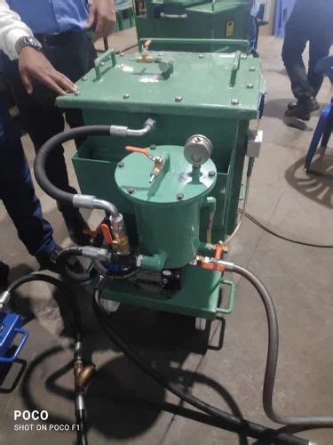 Hydraulic Oil Cleaning Machine - Pot Trolley Magnetic Strainer Trader ...
