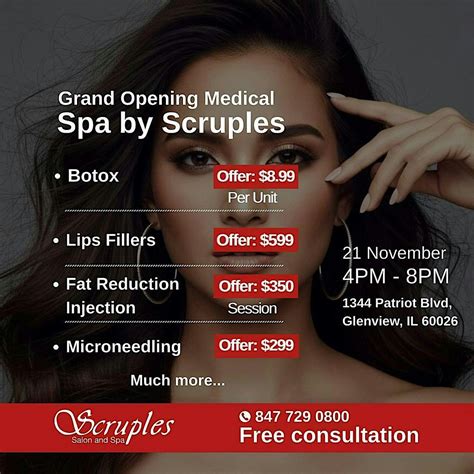 Grand Opening Medical Spa @ Scruples Salon & Spa, Scruples Salon & Spa ...