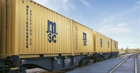 MSC reports good traction for Asia to Europe ocean, rail solution