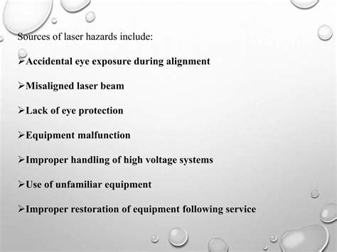 laser safety and hazards and their precautions.pptx