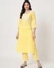 Buy Mango Yellow Kurta Suit Sets for Women by Amira's Indian Ethnic ...