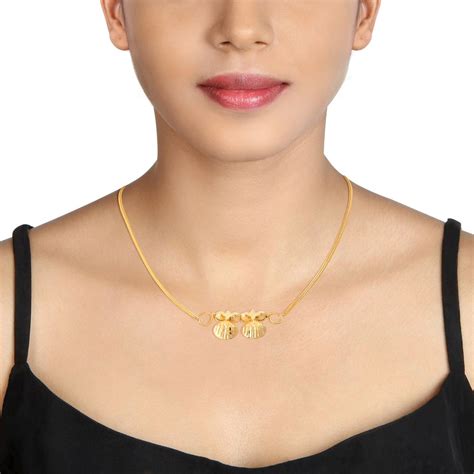 Graceful Gold Mangalsutra Pendant
