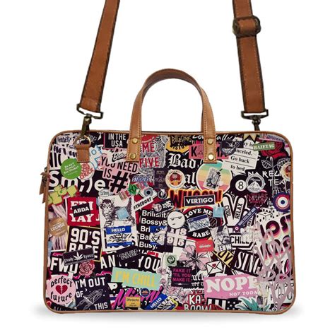 Junkyard stickers Deluxe Laptop Bag – WrapCart Skins