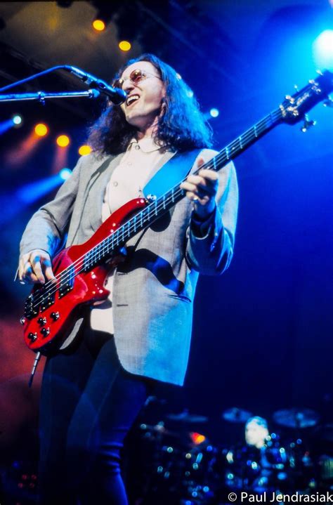Another one I took of Geddy in 1991 at the Palace of Auburn Hills : r/rush