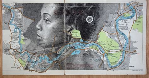 Artista crea impresionantes obras de arte con mapas – Metro World News