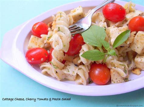 Cakes & More: Cottage Cheese, Cherry Tomato & Pasta Salad