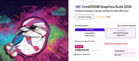 优惠25% Promo on CorelDRAW Graphics Suite 2024 - 野猪优惠码(yezhu.in)