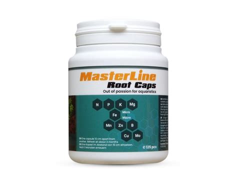 MasterLine Root Caps 60 pcs (Planted Aquarium Root Capsules) : Amazon ...