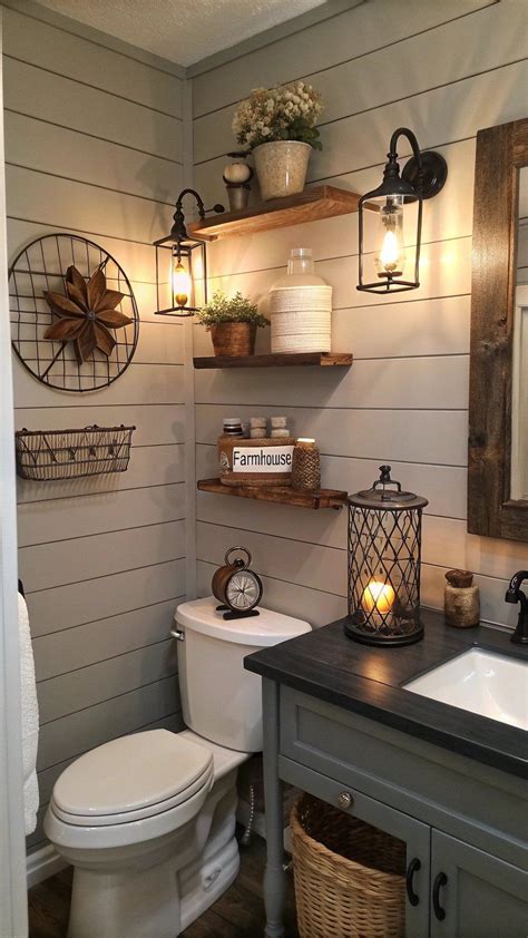 19 Dashing Small Farmhouse Bathroom Ideas to Inspire Your Next Makeover ...