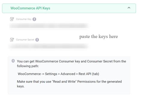 WooCommerce API Key 的图像结果