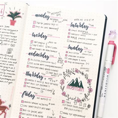 89 Bullet Journal Page Ideas To Inspire Your Next Entry— Bullet Journal ...