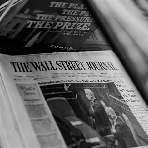 Wall Street Journal Header