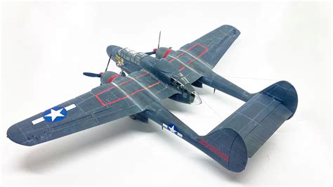 Image result for P-61 Model Build