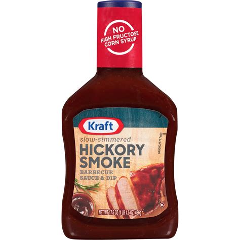 Kraft Slow-Simmered Hickory Smoke BBQ Sauce and Dip BBQ – Martha's Backyard