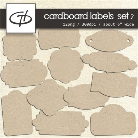 Image result for Cardboard Labels with String