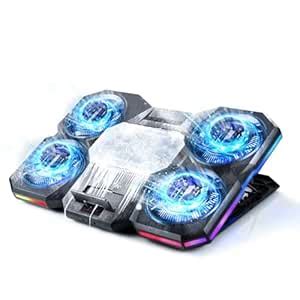 QUICARD Upgraded Laptop Cooling Pad with Thermoelectric Cooler and 4 ...