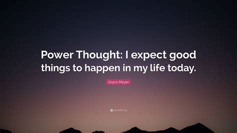 Joyce Meyer Power Thoughts