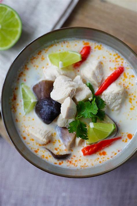 Tom Kha Gai Rezept | 7petals.in