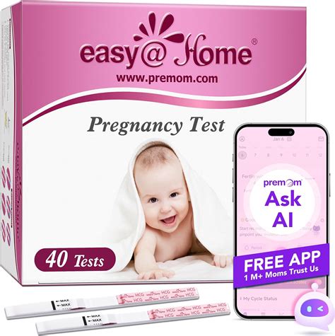 Easy@Home Early Pregnancy Tests: 40 Pack - Easy to Use & Early ...