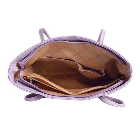 Buy Avril Minimalist Floral Lavender Tote Bag | Lino Perros