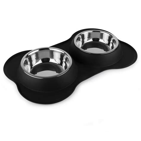 Silicone Double Bowl Feeder – Pawpourri