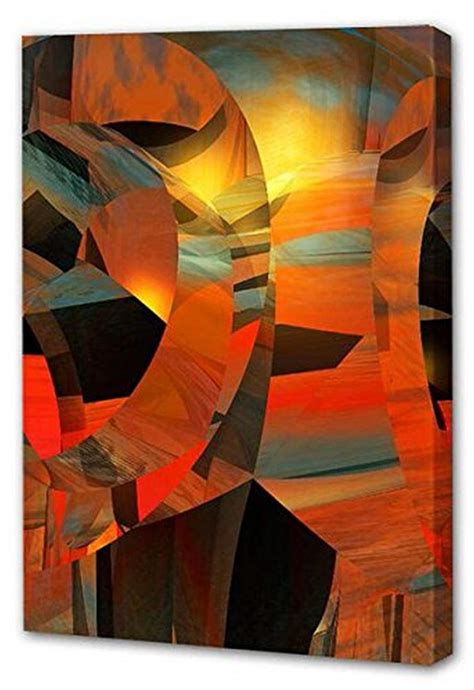 Menaul Fine Art"Shattered Rust Blue" Limited Edition Artwork, 16 x 24 ...