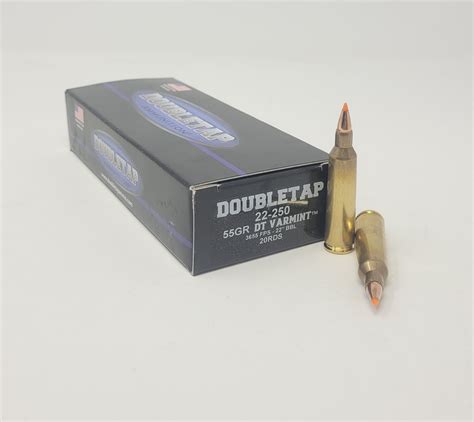 DoubleTap 22 Hornet Ammunition DT22HRN40V20 40 Grain Varmint Ballistic ...