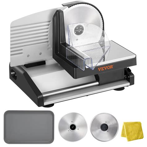 Snapklik.com : VEVOR Meat Slicer, 200W Electric Deli Food Meat Slicer