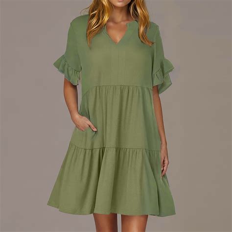 Summer Dresses for Women Plus Size, Women's Casual Summer Dress Spring ...