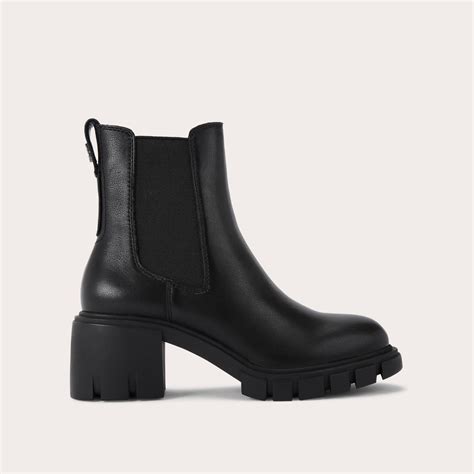 IGNITE CHELSEA Black Leather Chelsea Boot by CARVELA