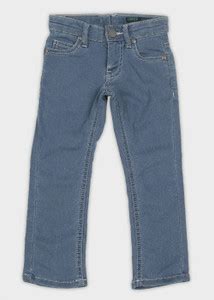 United Colors of Benetton Skinny Girls Blue Jeans - Buy Ice Blue United ...