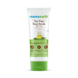 Mamaearth Tea Tree Face Scrub with Neem for Skin Purification - 100g