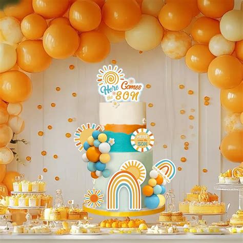 Non-edible Cupcake Toppers Riceshoot 126 Pcs Colorful Ball Cake Toppers ...