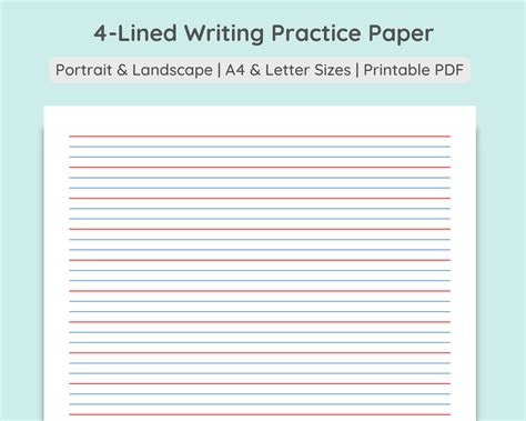 Lined Tracing Paper Printable | Lined Paper Printable