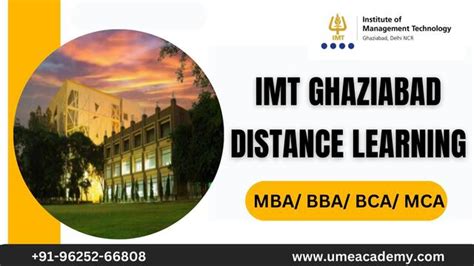 IMT Ghaziabad Distance Learning In Delhi University South Campus ...