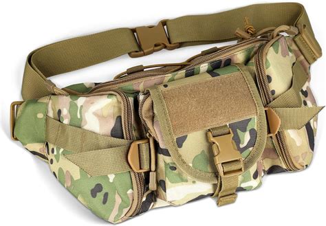 Tactical Fanny Pack, Military Waist Pack Multiple Pockets and ...