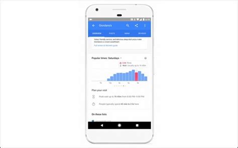Google updates Search to show wait times at restaurants, feature coming ...