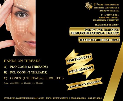 3rd AAMS International Aesthetic Conference & Hands-on Training ...