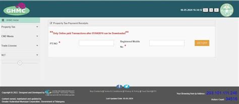 GHMC Property Tax Hyderabad: Online Payment and Rates 2025