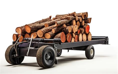 Log splitter for outdoor fires isolated on white background | Premium ...