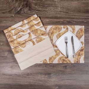 shades of life Rectangular Pack of 4 Table Placemat - Buy shades of ...