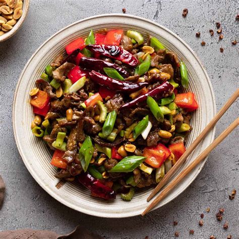 Quick and Easy Kung Pao Beef - Better than Takeout! | Foodtasia