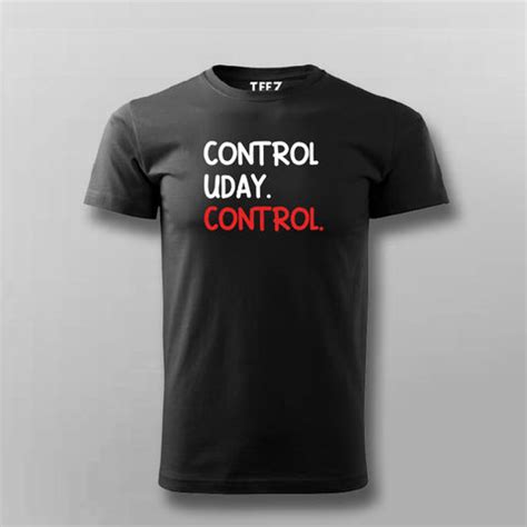 CONTROL UDAY CONTROL Funny Hindi T-shirt For Men – TEEZ.in