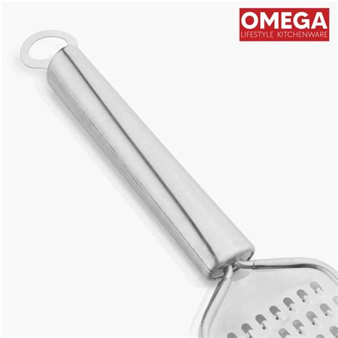 Buy OMEGA Stainless Steel Grater with Thick Pipe Handle from Omega at ...